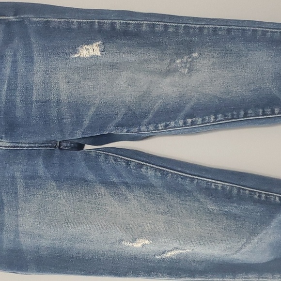 Kancan Jeans womens size 26 US 2 blue destroyed ripped distressed high rise - Picture 3 of 16